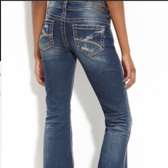 mens jeans with leather pockets